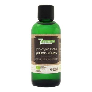 Βιολογικό Έλαιο Μαύρο Κύμινο 7elements 100ml
